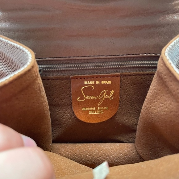 Women’s Susan Gail vintage made Spain genuine snake purse - Picture 4 of 7